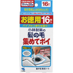 小林製薬　髪の毛集めてポイ　１６枚入