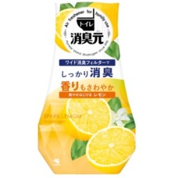 小林製薬　トイレの消臭元　爽やかはじけるレモン　４００ｍＬ