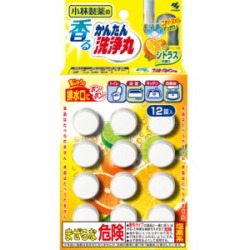 小林製薬  香るかんたん洗浄丸シトラスの香り　１２錠