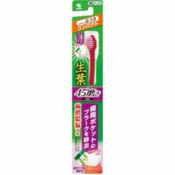 小林製薬  生葉４５°磨きブラシ　コンパクト　ふつう１本