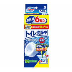 小林製薬　ブルーレット トイレ洗浄中 フレッシュミントの香り ６錠