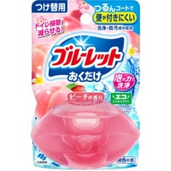 小林製薬　液体ブルーレットおくだけ　つけ替え用ピーチの香り７０ｍｌ