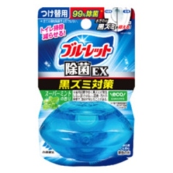 小林製薬  液体ブルーレット おくだけ除菌EX 黒ズミ対策 つけ替用 スーパーミントの香り６７ｍｌ