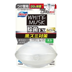 小林製薬　液体ブルーレットおくだけ除菌EX フレグランス つけ替用 ホワイトムスクの香り６７ｍｌ