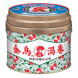大日本除虫菊　金鳥の渦巻V　缶３０巻 蚊取り線香