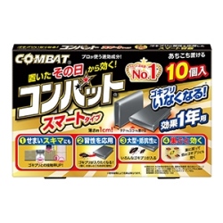 大日本除虫菊　金鳥 コンバット スマートタイプ １年用 Ｎ １０個