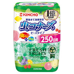 大日本除虫菊　虫コナーズ　ビーズ２５０日フレッシュフルーツ３６０ｇ