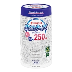 大日本除虫菊　虫コナーズビーズスリムタイプ２５０日無香性　３６０ｇ