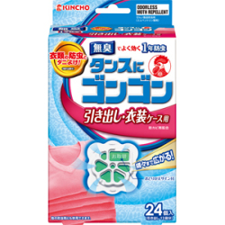 大日本除虫菊　ゴンゴン　引き出し用　無臭タイプ 24個