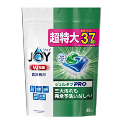 Ｐ＆Ｇ　ジョイ ジェルタブ ＰＲＯ W除菌 食洗機用洗剤 ４８個