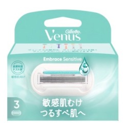 Ｐ＆Ｇ　ジレット ヴィーナス 敏感肌向け 替刃３個入