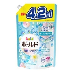Ｐ＆Ｇ　ボールドジェル 爽やかフレッシュフラワーサボンの香り つめかえ用 ウルトラジャンボ１６８０ｇ