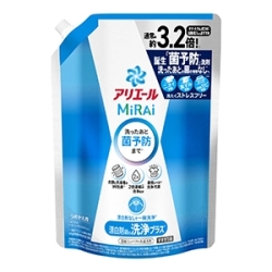 Ｐ＆Ｇ　アリエール　ミライ　洗浄プラス　つめかえ用　超ジャンボサイズ９２０Ｇ
