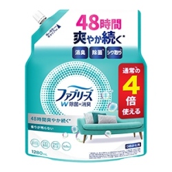 Ｐ＆Ｇ　ファブリーズ Ｗ除菌つめかえ用４回分１２８０ｍｌ
