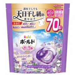 Ｐ＆Ｇ　ボールドジェルボール４Ｄ 心安らぐホワイトラベンダー＆ジャスミンつめかえ超メガジャンボ７０個