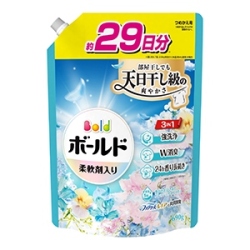 Ｐ＆Ｇ　ボールドジェル爽やかフレッシュフラワーサボンの香りつめかえ用超特大サイズ６９０ｇ