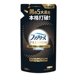 Ｐ＆Ｇ　ファブリーズW除菌+消臭 プレミアムメン クールアクアの香り つめかえ３２０ｍｌ