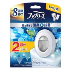 Ｐ＆Ｇ　ファブリーズトイレ用消臭剤プレミアムシリーズ＋抗菌 ナチュラルマウンテンエア 本体６．３ｍｌ＋つめかえ６．３ｍｌパック