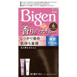 ホーユー　ビゲン香りのヘアカラー　濃密クリーム6 ダークブラウン １セット