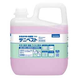 【お取り寄せ】サラヤ　サニベスト多用途洗浄・除菌剤　５ｋｇ
