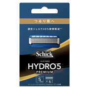シックジャパン ハイドロ５　プレミアム つるり肌ヘ 替刃 4個入り