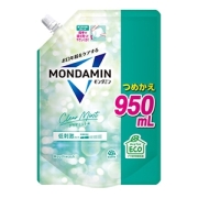 アース製薬　モンダミン クリアミント 低刺激 マウスウォッシュつめかえ　９５０ｍｌ