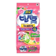 アース製薬　消臭ピレパラアース　１年間防虫　引き出し用柔軟剤の香りフローラルソープ４８個