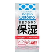 王子ネピア ネピアｗｅｔｏｍｏお肌うるおう保湿ウエットティシュ４６枚