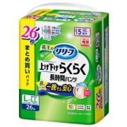 花王　リリーフ  パンツ上げ下げらくらく５回　Ｌ－ＬＬ２６枚