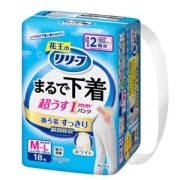 花王　リリーフ　パンツタイプまるで下着２回分Ｍサイズ　１８枚