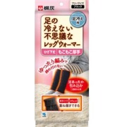 小林製薬　桐灰　足の冷えない不思議なレッグウォーマー ブラック１足