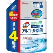 ジョンソン カビキラー アルコール除菌 キッチン用 つめかえ用超特大１２６０ｍｌ