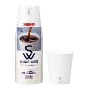 サンナップ　ホワイト ペーパーカップ２０５ｍｌ ２５個入