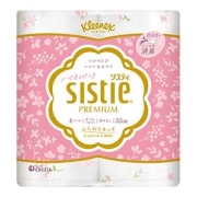 クレシア　クリネックス　システィ　４ロール（ダブル）＜ハピネスピンク＞