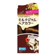 マンダム　ルシードエル　ミルクジャムヘアカラー＃生チョコガナッシュ レディース用髪染め１組