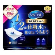 ユニチャーム  シルコット うるうるコットン スポンジ仕立て ８０枚