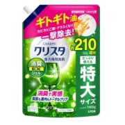 ライオン　チャーミー クリスタ 消臭EXジェル 食洗機用洗剤  特大つめかえ１１５５ｇ