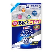 ライオン　ルックプラス　バスタブクレンジング銀イオンプラス　香りが残らないタイプ　つめかえ用特大１０００ｍｌ