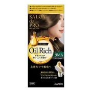 ダリヤ　サロンドプロ　オイルリッチクリームヘアカラー（白髪用）　３ＭＡ＜オリーブアッシュ＞　１剤：５６ｇ　２剤：４４ｇ