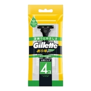Ｐ＆Ｇ　ジレット剃り味プラスやさしさ３Ｂホルダー付替刃４個付