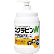 サラヤ　植物性スクラブハンドソープ　スクラビンN　1.2kgポンプ付