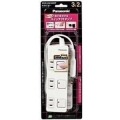 パナソニック WHS25239WP ザ・タップZ 3コ口 2m ホワイト ACアダプター対応1個