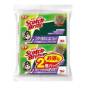 スリーエム　スコッチブライト 抗菌ウレタンスポンジたわし2個入 S-21KS