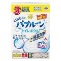 アース製薬　らくハピ いれるだけバブルーン トイレボウル １８０ｇ×３袋入