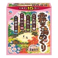 アース製薬　露天湯めぐり１５包入