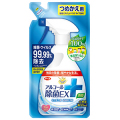 アース製薬  らくハピ　アルコール除菌Ｅ×　つめかえ　400ml