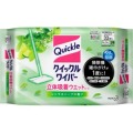 花王　クイックルワイパー　立体吸着ウエットシート　シトラスハーブの香り３２枚