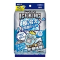 白元アース　アイスノン ICE KING 極冷え洗顔シート無香料　２０枚×２個入
