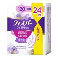 Ｐ＆Ｇ　ウィスパー　うすさら安心女性用 吸水ケア 多いときでも安心１２０ｃｃ２４枚入