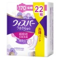 Ｐ＆Ｇ　ウィスパー  うすさら安心長時間１７０ｃｃ２２枚
